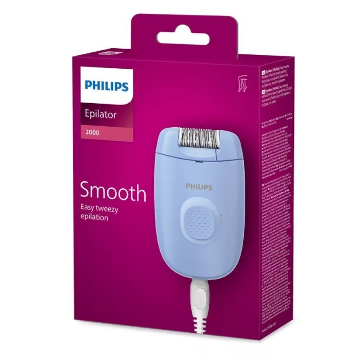 Philips, Epilator Series 2000, Corded Epilator For Legs And Body, Hair Removal