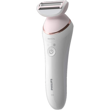 Philips, Bre720/14 Epilator Series 8000 Wet And Dry Cordless Hair Removal For Legs And Body With 8 Accessories, White