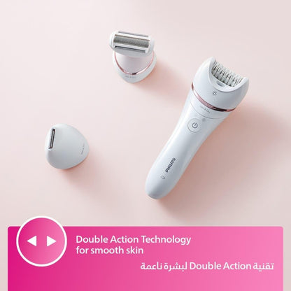 Philips, BRE740/11 Cordless Epilator, Wet And Dry Hair Removal For Legs