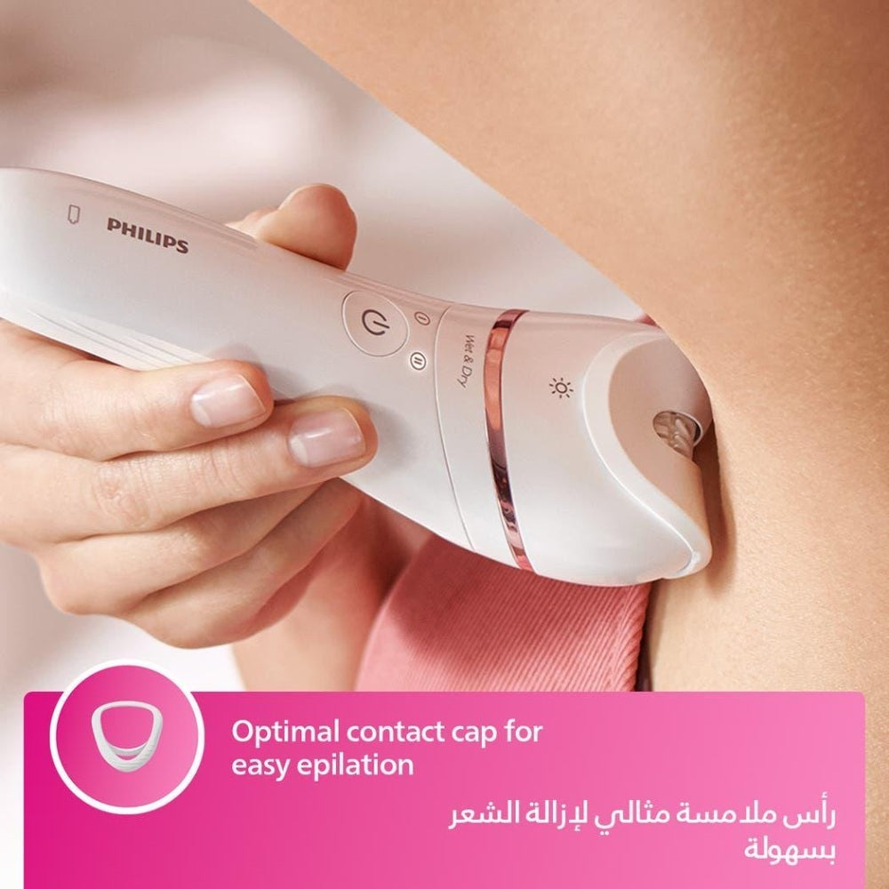 Philips, BRE740/11 Cordless Epilator, Wet And Dry Hair Removal For Legs