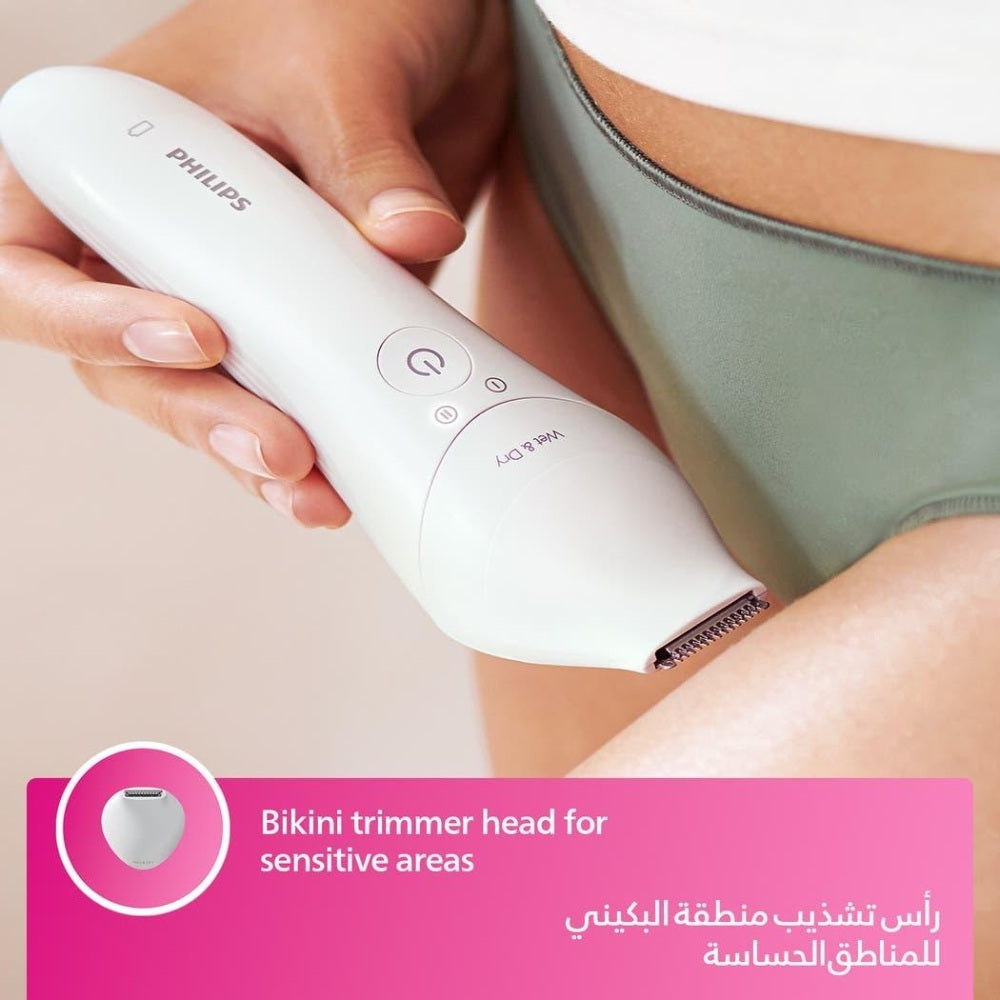 Philips, BRE740/11 Cordless Epilator, Wet And Dry Hair Removal For Legs