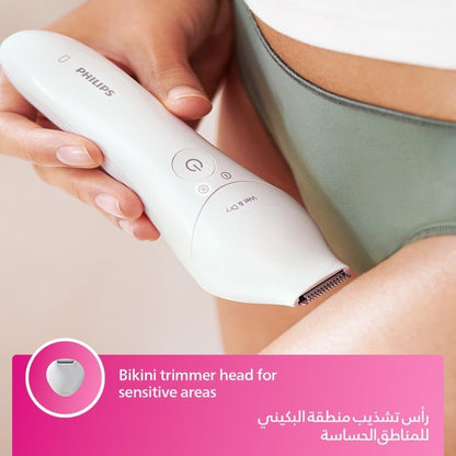 Philips, BRE740/11 Cordless Epilator, Wet And Dry Hair Removal For Legs