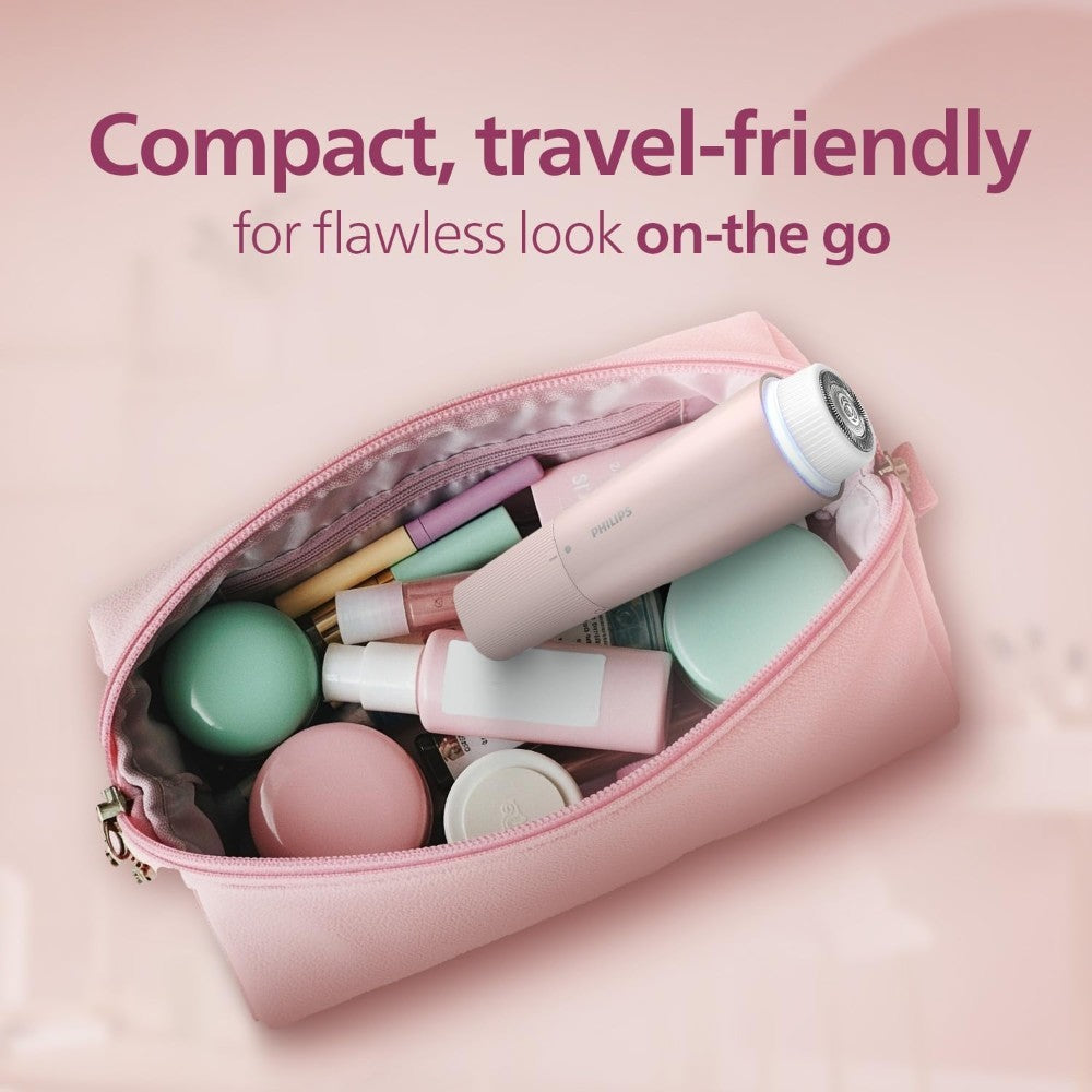 Philips, Cordless Facial Hair Remover with Wide Hypoallergenic Head for gentle experience at home