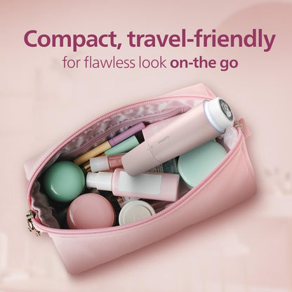 Philips, Cordless Facial Hair Remover with Wide Hypoallergenic Head for gentle experience at home