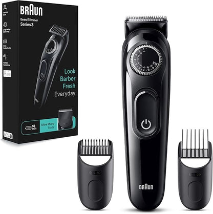 Braun, Rechargeable Beard Trimmer Series 3