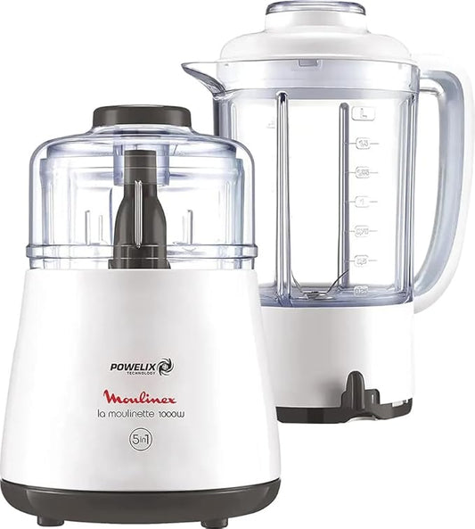 Moulinex, chopper with blender 1000W