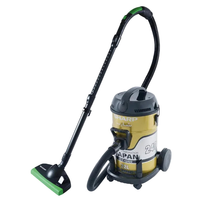 Sharp, Drum/Barrel Vacuum Cleaner, 22L, 2400W