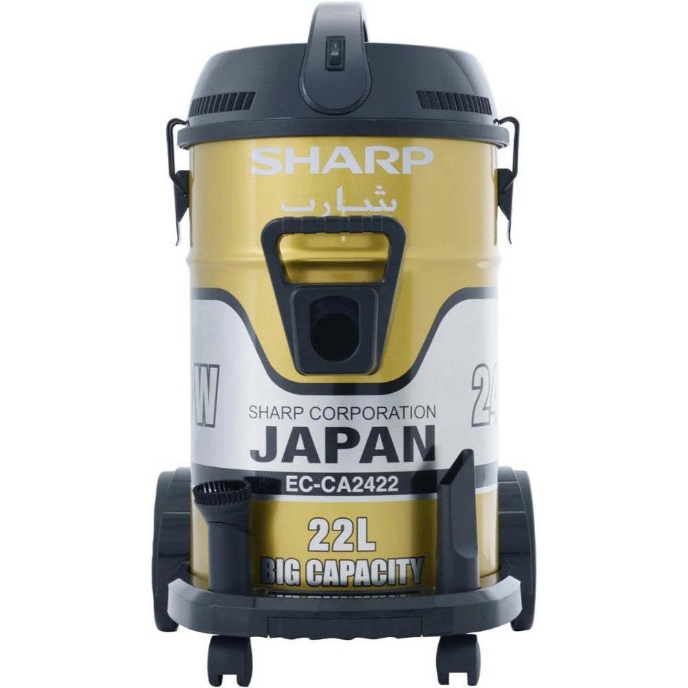 Sharp, Drum/Barrel Vacuum Cleaner, 22L, 2400W