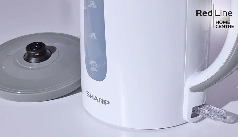 Sharp, 1.7L 2200W White Kettle - EK-JX17-W
