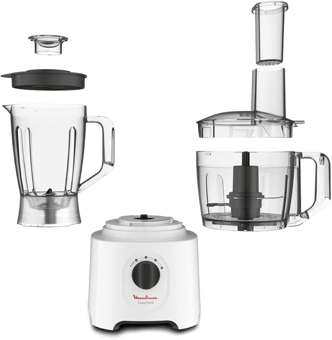 Moulinex, food Processor 800W Power 1.8L blender and 2.4L bowl