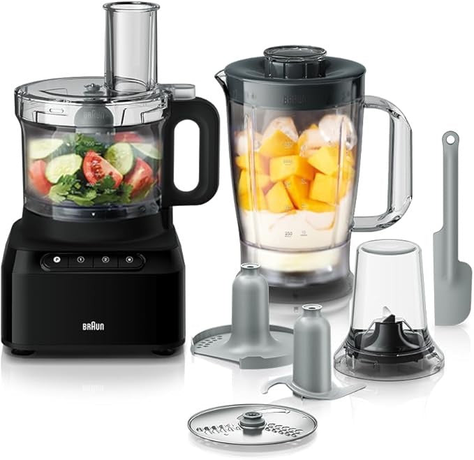 Braun, Food Processor 800W With 8 Attachement