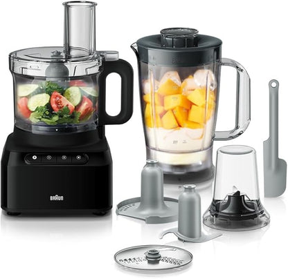 Braun, Food Processor 800W With 8 Attachement