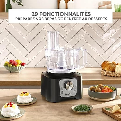 Moulinex, Double Force Compact Food Processor Multi-Function 800W