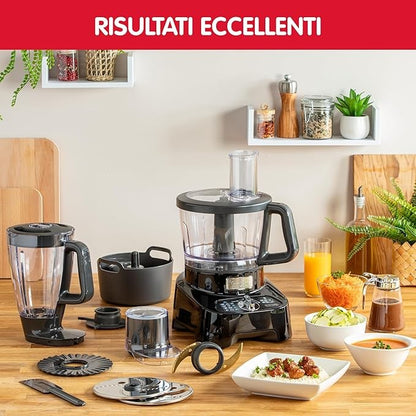 Moulinex, Food Processor Double Force 6 Speeds, 1000W