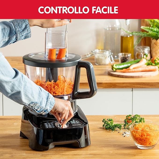 Moulinex, Food Processor Double Force 6 Speeds, 1000W