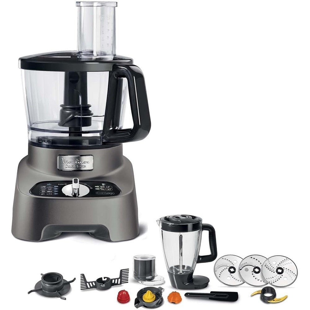 Moulinex, Food Processor Double Force 31 Functions, 1000W
