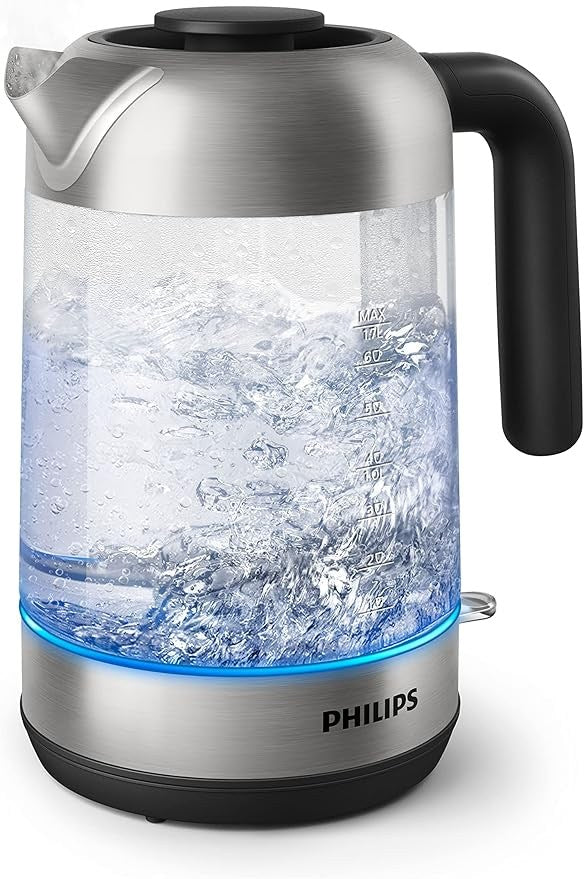 Philips, Glass kettle 1.7L, 2200W