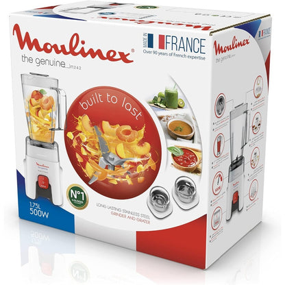 Moulinex, Blender With Grinder And Grater, 1.75 Liter, 500 Watt
