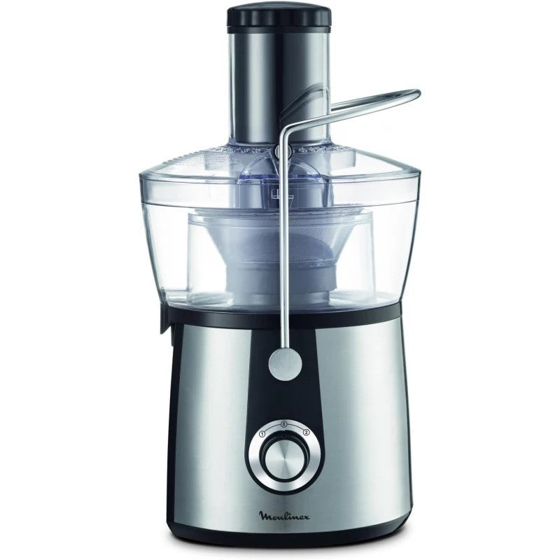 Moulinex, Stainless Steel Juice Extractor 800W, 2 Speeds, 1.4Le