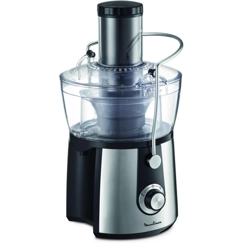 Moulinex, Stainless Steel Juice Extractor 800W, 2 Speeds, 1.4Le