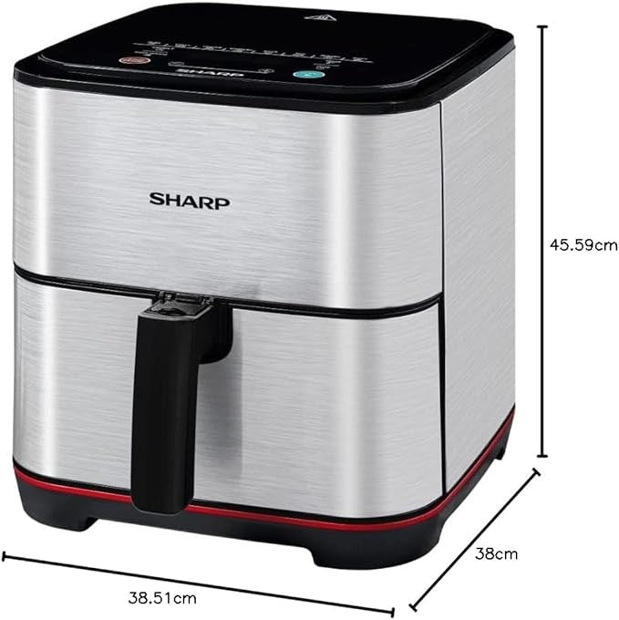 Sharp, Air Fryer 1600W 7 Liters