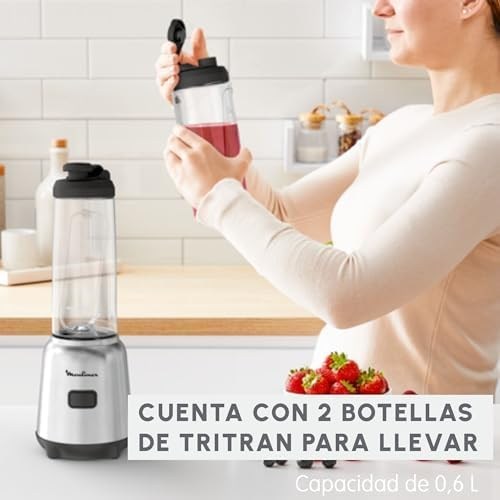 Moulinex, Sport Blender 300W , 0.8L And 0.6L