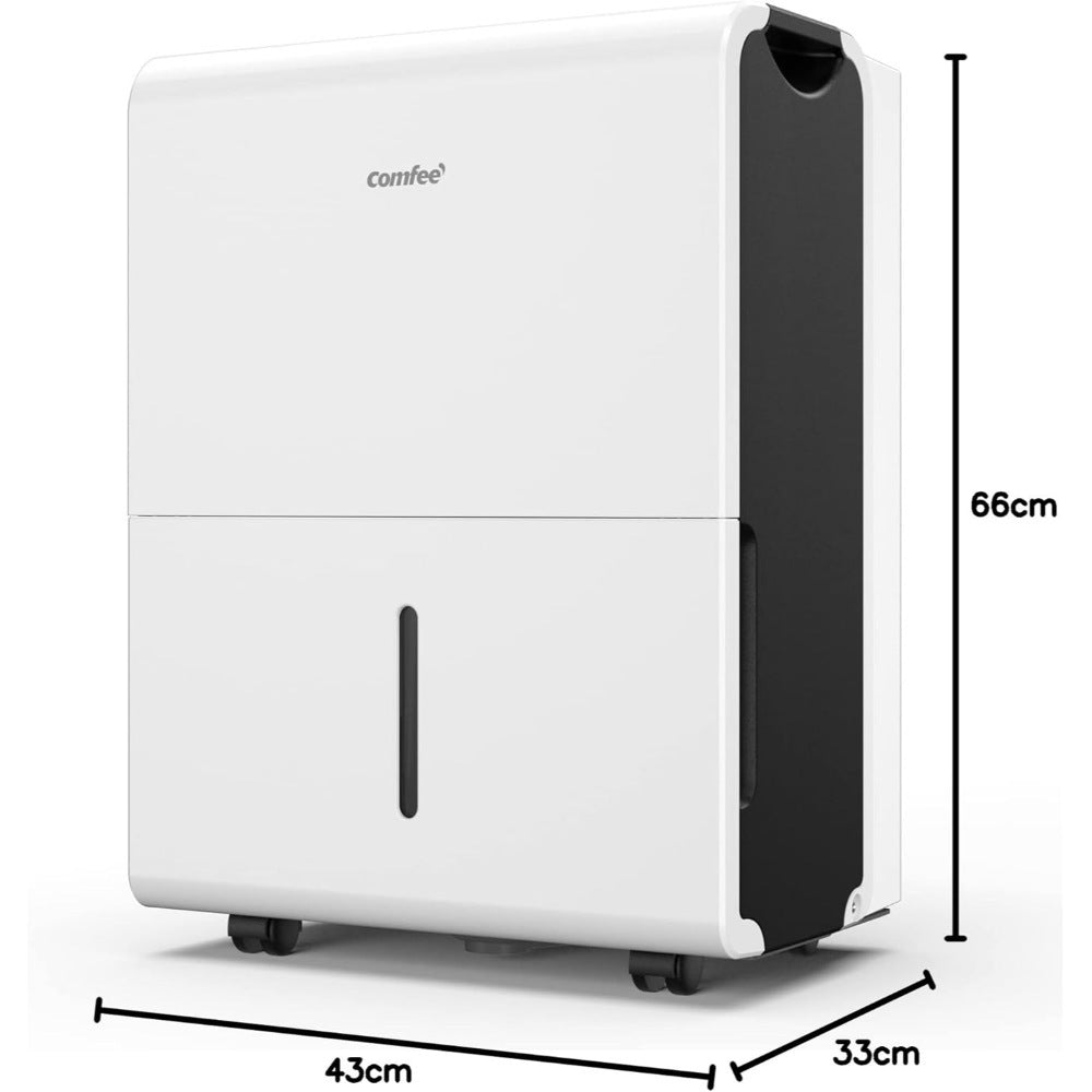 Comfee, Dehumidifier 50L/Day, Dehumidifier Home Mould Suitable Up To 116 M? 6L Canister