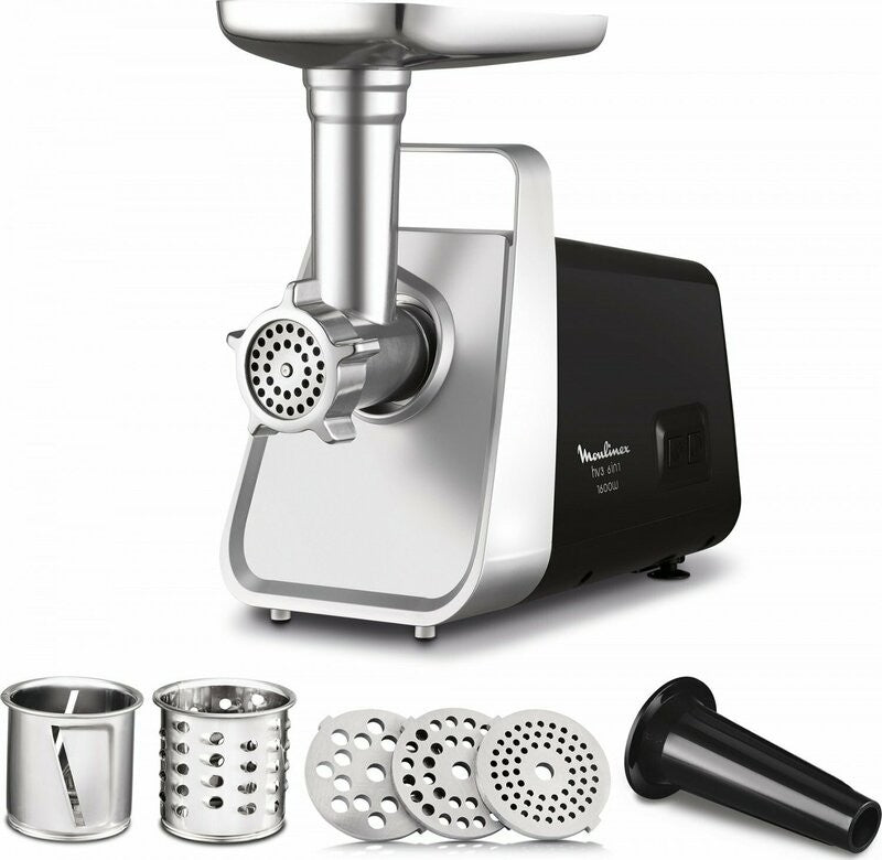 Moulinex, Meat Grinder 6in1 , 1.9KG, 1600W, Reverse mode 3 grids