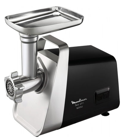 Moulinex, Meat Grinder 6in1 , 1.9KG, 1600W, Reverse mode 3 grids
