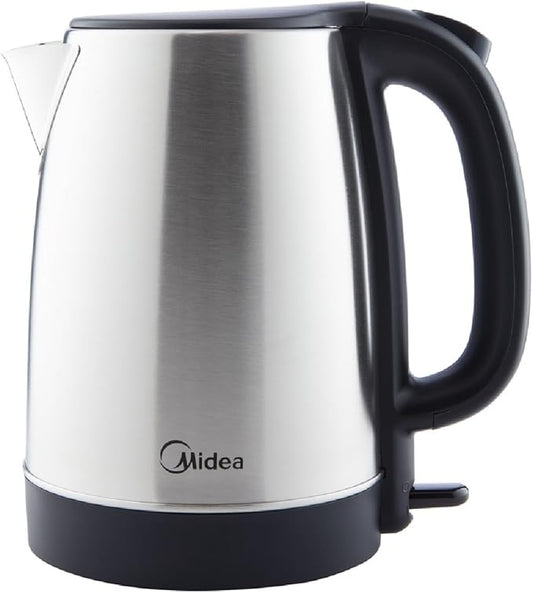 Midea, 1.7L Stainless Steel Electric Kettle, 2200W Cordless 360?