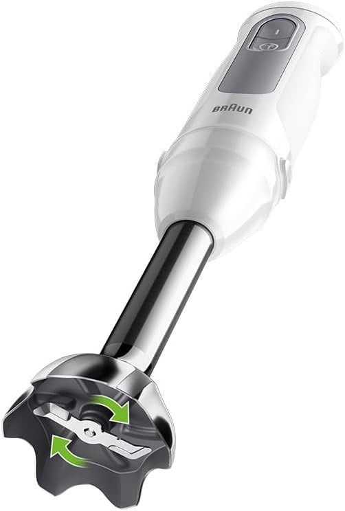 Braun, Multiquick 5 Mq 50236 M Hand Blender 1000 W, 21 Speed Levels + Turbo, Stainless Steel