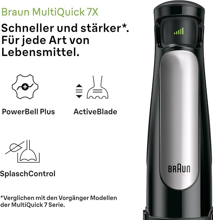 Braun, Hand Blender 1000W with accessories