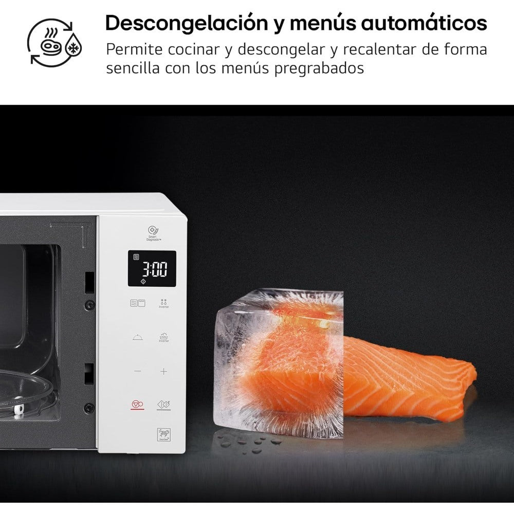LG, Microwave 23L, 1150W, White