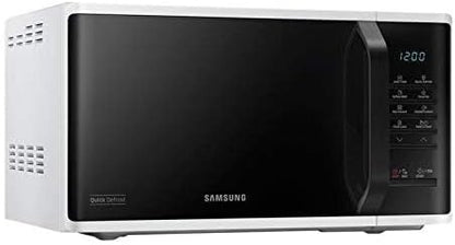 Samsung, 23L Microwave with Quick Defrost, White - 1150W MS23K3513AW