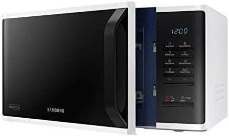 Samsung, 23L Microwave with Quick Defrost, White - 1150W MS23K3513AW
