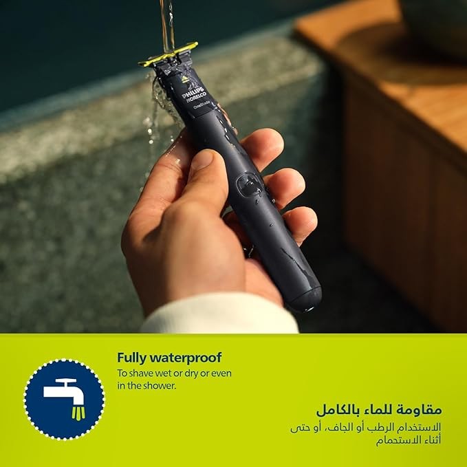 Philips, OneBlade Trim, Edge & Shave Any Length | 2 Stubble Combs, Dual-Sided Blade