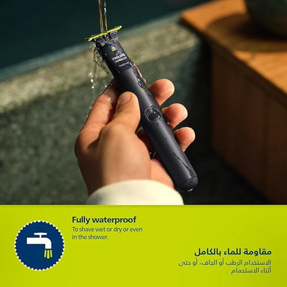 Philips, OneBlade Trim, Edge & Shave Any Length | 2 Stubble Combs, Dual-Sided Blade