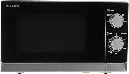 Sharp, 20 Liter 800 Watts Black Finished Door Microwave Oven
