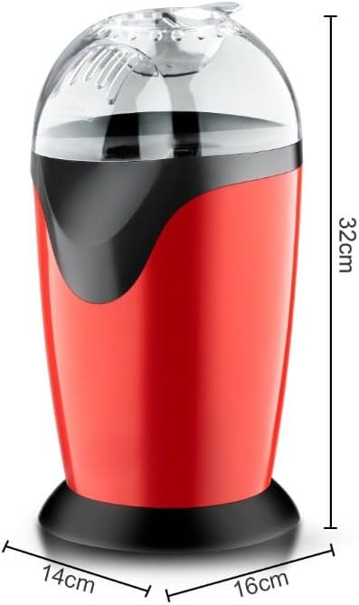 RAF, Popcorn Makers Home Made Mini Popcorn Machine Automatic, 2.5L, 1200W
