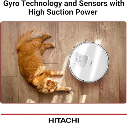Hitachi, Robot Vacuum Cleaner & Mop, 2700Pa, 170Min