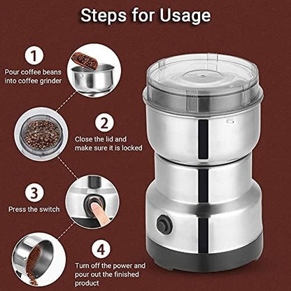 Sovio, SC-9300 Coffee Grinder Stainless Steel blade 200W