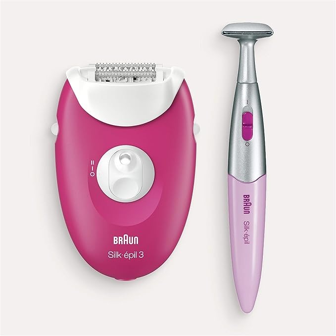 Braun, Silk-Epil 3, Bikini Trimmer With 2 Extra Shaing Tools