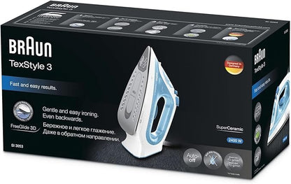 Braun, Steam Iron-2400 Watt, 45Gpm