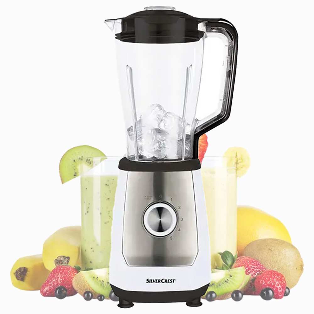 Silver Crest, Blender Capacity: 1.75 Liters, 600W White