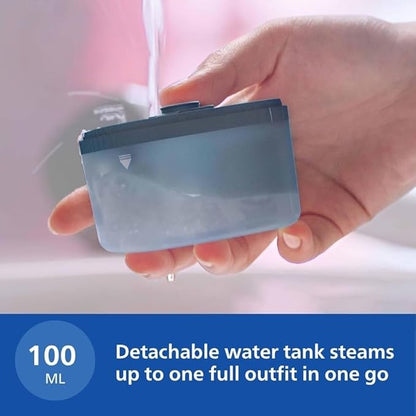 Philips, Handheld Garment Steamer - Compact & Foldable, Convenient Vertical Steaming, 1000 Watt