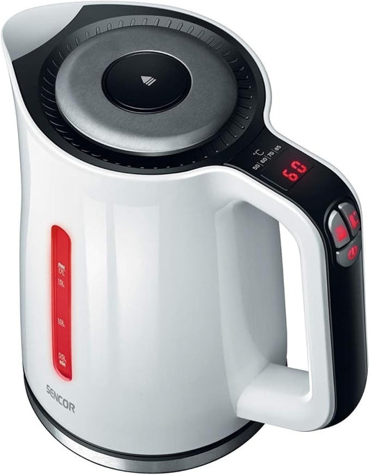 Sencor, Electric Kettle - 1.7 Liter,2400W Digital Temp