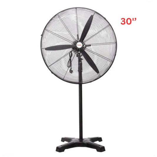 Prosonic, Industrial Stand Fan 26', Powerful Motor 3 Speeds, 230W