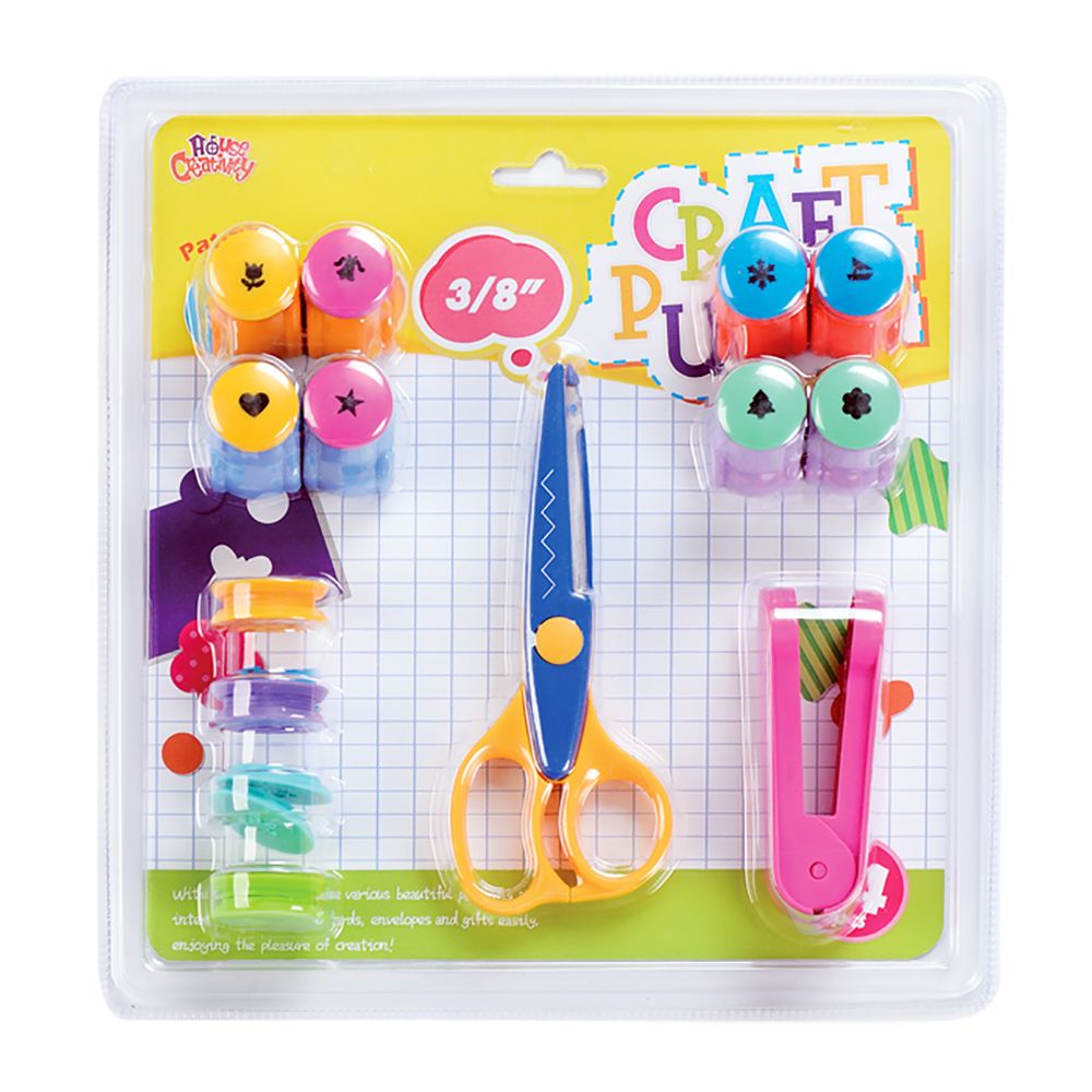 Memoris Precious, Creative Craft Paper Punch Set Of 14 Pieces, Dy04074