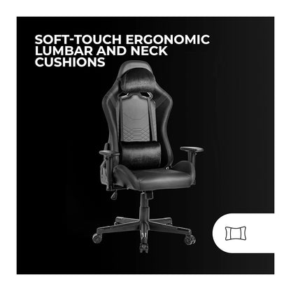 Mars, Gaming Mgc-Pro, Professional Gaming Chair, Square Armrest, Neck + Back Soft-Touch Cushions, Leatherette, Available in Different Colors