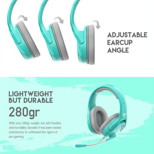 Fantech, Mh86 Valor Gaming Headset (Mint)